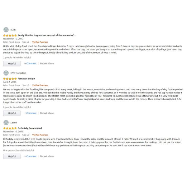 Factory Direct Waterproof Cat Dog Food Carrier Tote Storage Bag