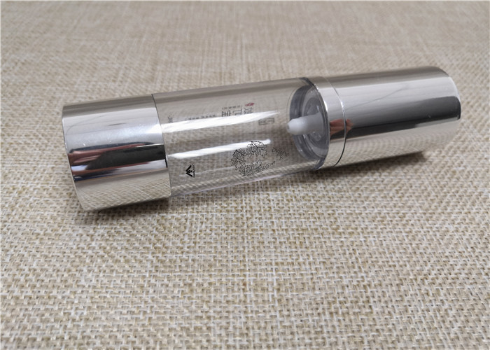 Vacuum Fancy Cosmetic Bottles Anti Bacterial Acrylic PP ABS Material