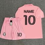 Pink Thai Quality Football Shirts Soccer Jersey Customized Logo Printing OEM/ODM