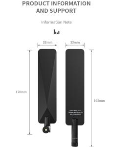 Wholesale 5 dBi Gain 4G Indoor Antenna The Perfect Choice for High Speed Communication from china suppliers