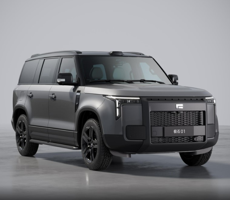 2023 BAIC JISHI 01 Series 7 Seats 350kW Maximum Power Luxury SUV Long Range Electric Vehicle for Chinese Wholesales