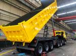 29.32 CBM bulk heavy duty tipper trailer for Ghana Market