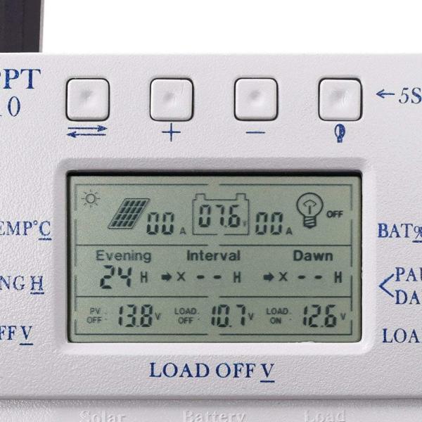 12V 24V Solar High Voltage Wind MPPT Solar Charge Controller 20A 30A 40A