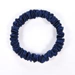 Woman Girls Skinny Hair Scrunchies Silk Satin Small Ponytail No Damage Breakage