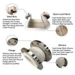 Food Grade Rubber Expansion Joints for Safe Drinking Water Flange Connection -30