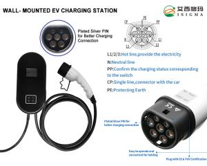 Wholesale Ccs Charger Charging Plug Point In Hybrid At Home 22KW For Residential Buildings from china suppliers