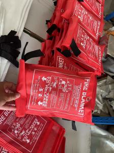 Wholesale Emergency Survival Fiberglass Fire Blanket Shelter Safety Cover Ideal for The Kitchen from china suppliers