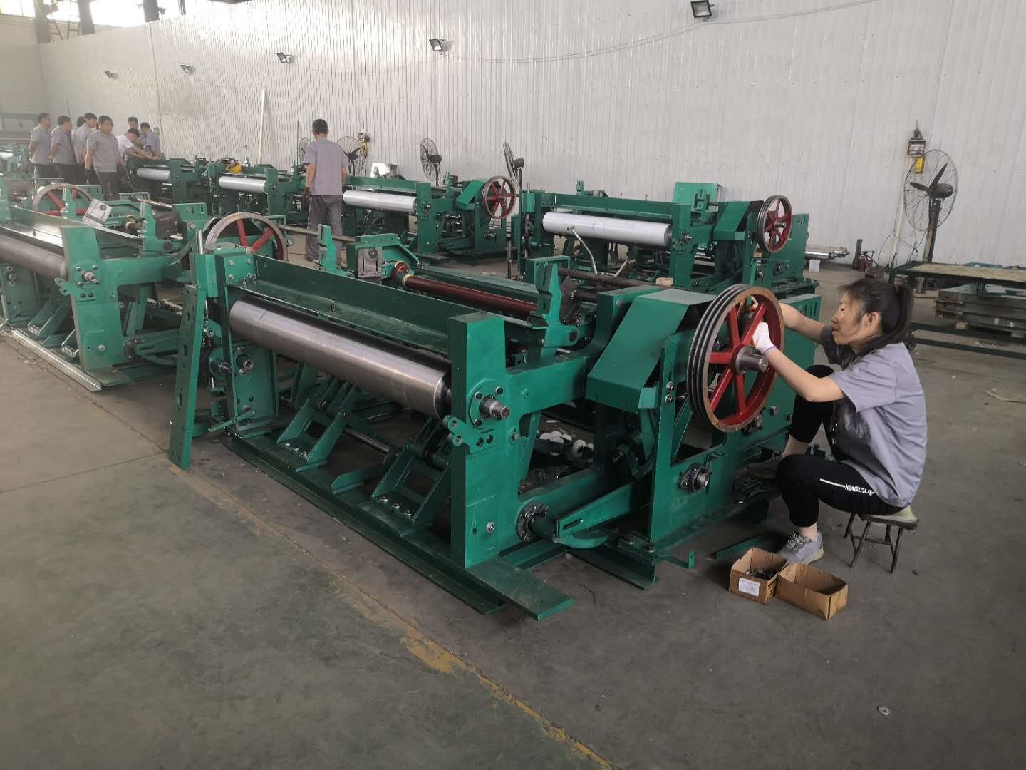 Numerical Control Wire Net 1mm Shuttleless Weaving Machine