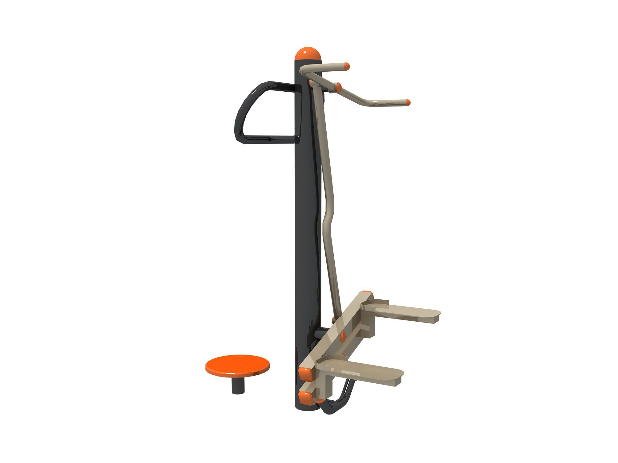The Most Popular Outdoor Fitness Equipment Wriggled Stepper Machine Body Building Fitness