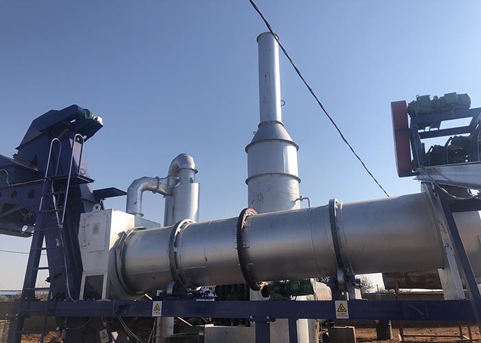 Fully Automatic Mini Portable Asphalt Mixing Plant Energy Saving