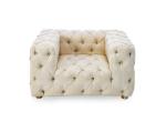 Tufted buttons upholstered wedding sofa chair for luxury event and party hire