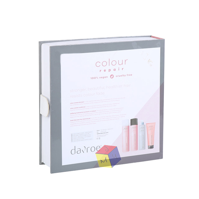 UV Resistant Perfume Bottle Gift Box Glossy Lamination Essential Oil Gift Box
