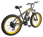17500mah 26 Inch Fat Tire Electric Bike Brushless Geared 50km/H