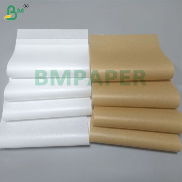 Parchment paper roll and sheet demonstration