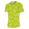 Buy cheap 100% Polyester Women Running Tee , Leopard Stripes Circle Neck T Shirt from wholesalers