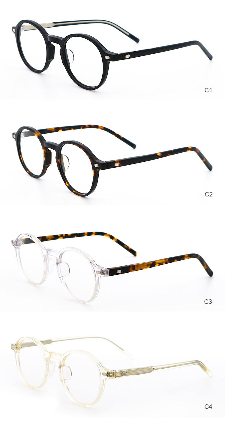 Handmade Acetate Glasses Individuality Acetate Eyeglass Frame MR 98066
