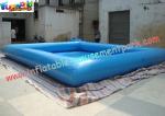 0.9MM PVC tarpaulin Blue Outdoor Inflatable Water Pools Used in Entertainment