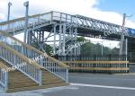 City Sightseeing Prefabricated Pedestrian Steel Bailey Bridges Structure Skywalk