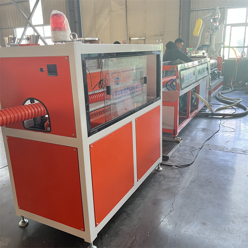 50-200kw Plastic Extrusion Machinery Pipe Plastic Flexible Hose making Machine