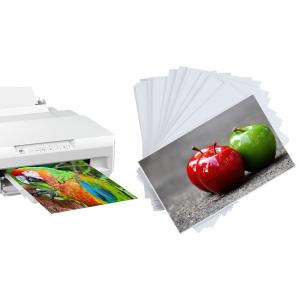 Wholesale 148*210mm Double Sided A5 Inkjet Photo Paper Satin Natural White from china suppliers