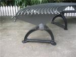 Cast Iron Metal Tree Surround Bench With Polyester Powder Coating