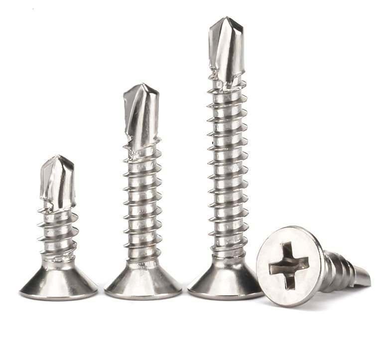 Round Head OEM Screw Phosphated Drywall Self Drilling Screw Black