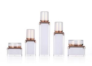 Wholesale Luxury Gradient Unique Acrylic Bottle And Jar Set 15g-50g For Eye Face Cream from china suppliers