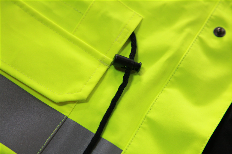 50 times Industrial washable Waterproof Hivis Work Jackets , Rain jacket for Rescue work