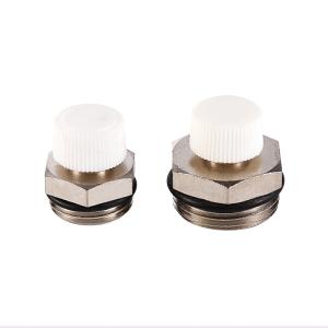 Wholesale 25.5g Heating Water Air Vent Plug 1/2'' 3/4&quot; For Apartment from china suppliers