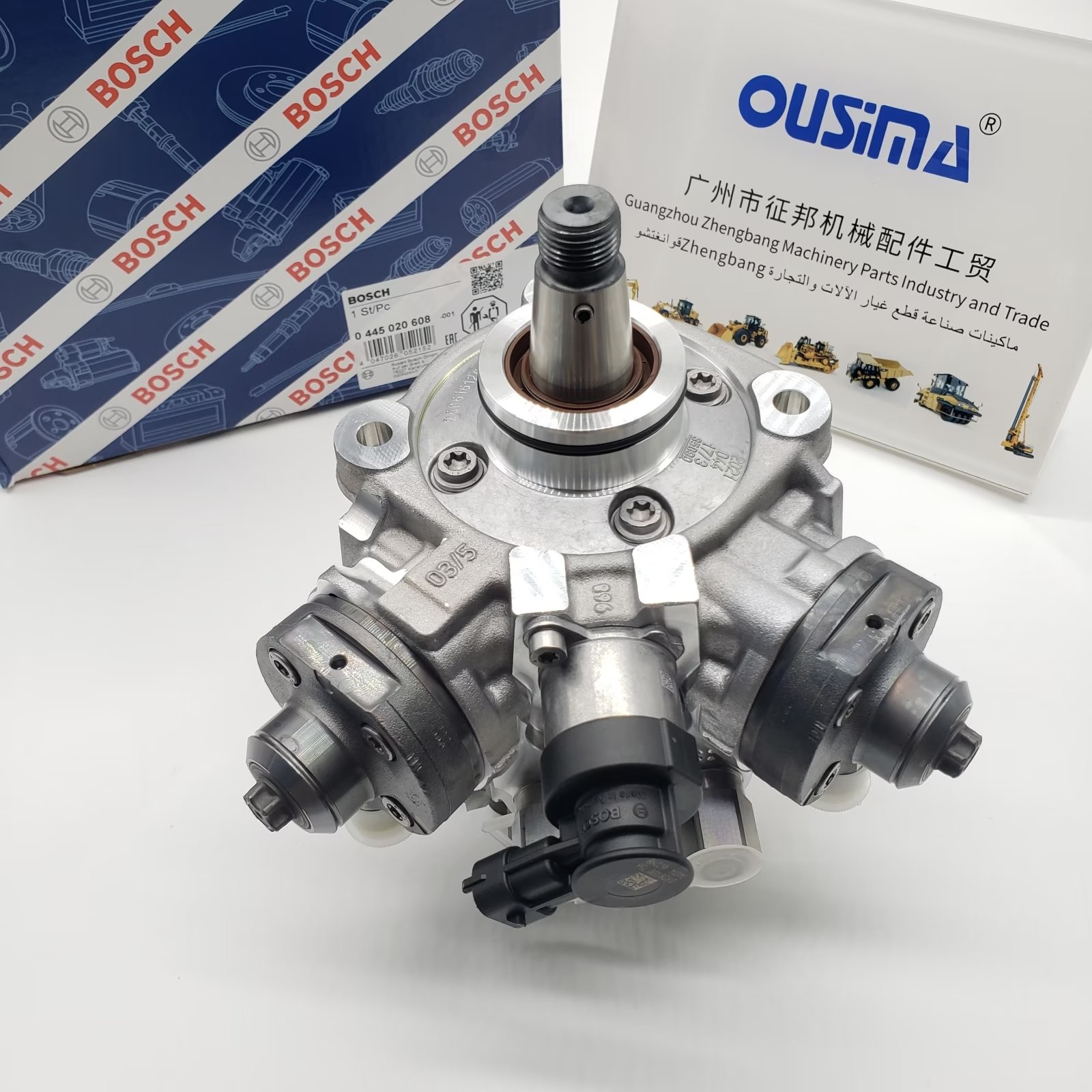 0445020608 D06FR Excavator Fuel Pump Genuine BOSCH Electric Injection Pump