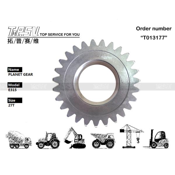 Steel E315 Excavator Travel 3 Stage Planet Reducer Gear Parts for Heavy