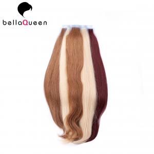 Wholesale Colored Brazilian Virgin Human Hair Tape Hair Extensions for Beauty Salon from china suppliers