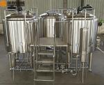 10HL Brewhouse Equipment Electricity / Steam / Gas Heating For Beer Brewing