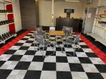 Heavy Duty Polypropylene Garage Flooring Ribbed Garage Floor Tiles