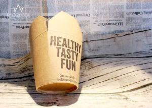 Wholesale Eco Friendly Kraft Paper Take Out Boxes , Biodegradable Noodle Box from china suppliers
