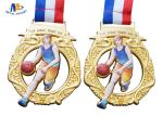 Basketball 65×4MM Cut Out Medals