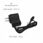 5V500mA USB Android Wire Charger ABS European Standard 1m Length