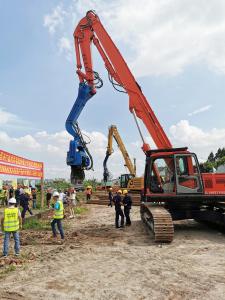 Wholesale 50T 15M HITACH Excavator Piling Boom For Pileworks from china suppliers
