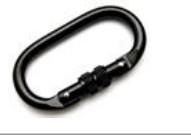 Wholesale Moutain Rock Climbing mini carabiner,safety carabiner Isure marine from china suppliers