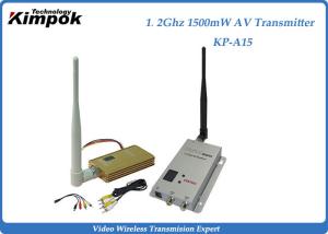 Wholesale Professional Wireless Video Transmitter With 1500mW , 2KM Transmit Distance from china suppliers