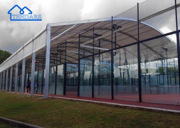 Quot Customizable Panel Roof Sports Hall Tent For Paddle Tennis Court With