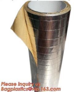 Wholesale Foil crim kraft insulation,Alu foil FSK insulation, FOIL scrim kraft facing, reflective aluminium foil insulation,bonded from china suppliers
