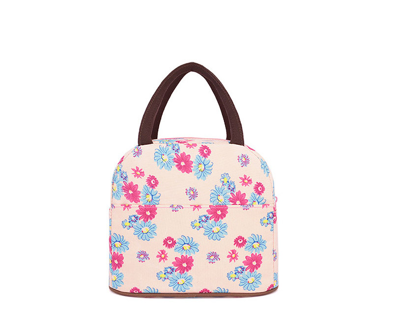 OEM Food Safe PEVA Lining L23*D16cm Thermo Lunch Bag