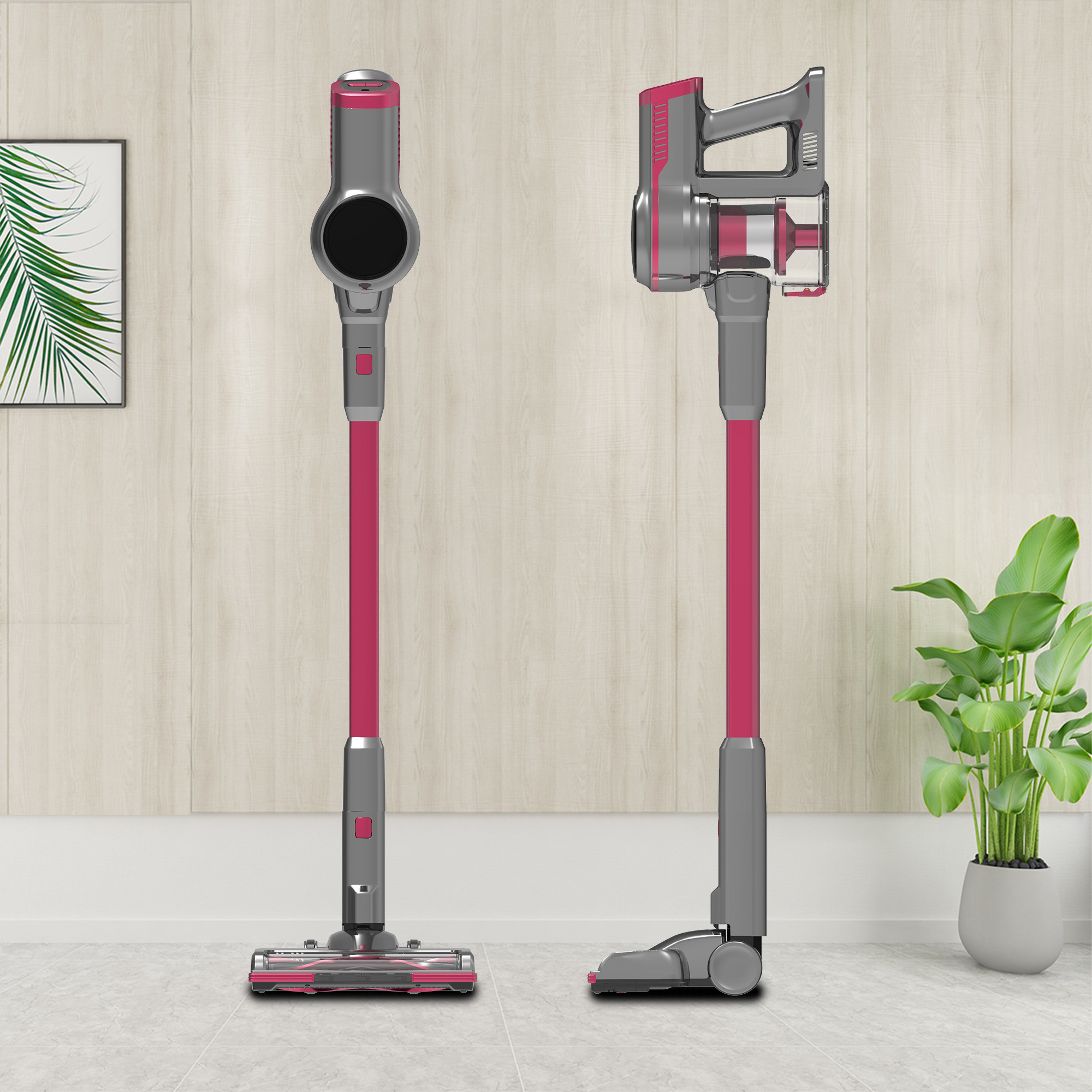 Strong Suction Stick Vacuum Cleaner With Detachable Battery