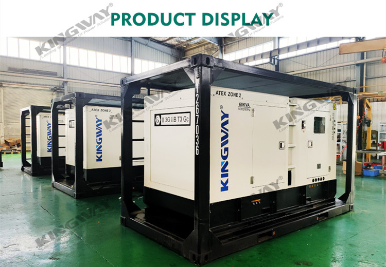 ATEX 30W 120W 300W Flammable Waterproof Explosion Proof diesel generator Hazardous area For Marine and Offshore Power Generation