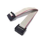 1mm 1.27mm Pitch Single Row Ribbon Cable 10 Pin 10 Core 180mm