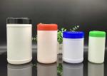 HDPE Wet Wipes Buckets ISO9001 Cylinder Wet Wipes Packaging Bottles