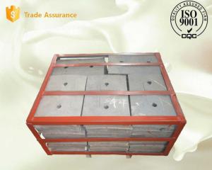 Wholesale Cr-Mo Alloy Bucket Casting Cap Rail for Grinding Mill Elongation More Than 10% from china suppliers