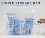 zipper slider bag cosmetic packaging slider bag, make up bag promotional