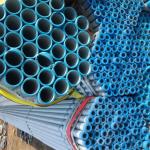 Round Galvanized Steel Pipe Tube Hot Dipped Welded ISO SGS Certificate